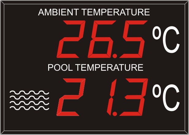 Visualizador Display TFT Temperatura y Humedad segun RITE.