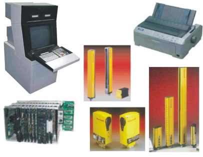 Reparaciones de todo tipo de bareras de Barreras y modulos de seguridad. Tarjetas de control analgicas y digitales. Monitores para consolas TDC Honeywell.