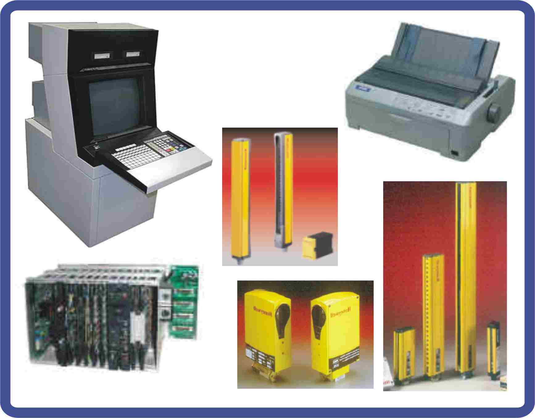 Reparaciones barreras seguridad Honeywell, monitores TDC2000, TDC3000